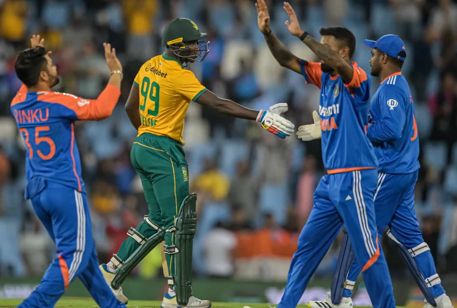 India National Cricket Team Vs South Africa National Cricket Team Match Scorecard