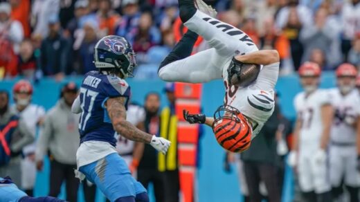 Cincinnati Bengals vs Tennessee Titans Match Player Stats