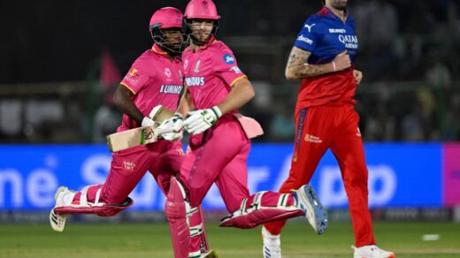 Rajasthan Royals vs Royal Challengers Bengaluru Timeline