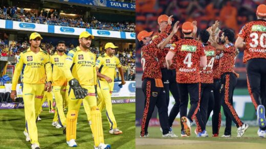 Chennai Super Kings vs Sunrisers Hyderabad Standings